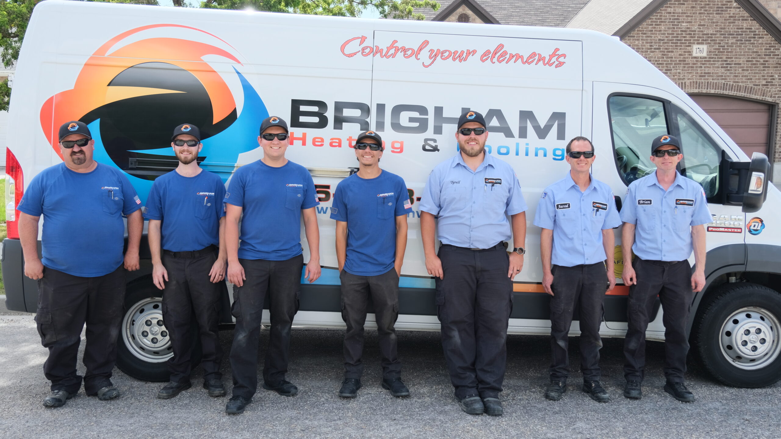 Brigham Heating and Cooling team
