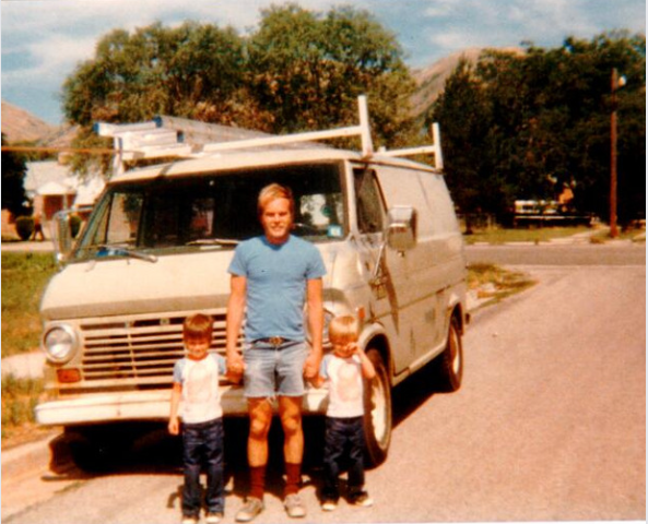 Bob Simcox and sons