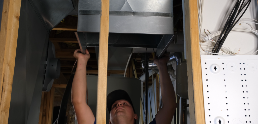 Duct cleaning services by Brigham Heating and Cooling